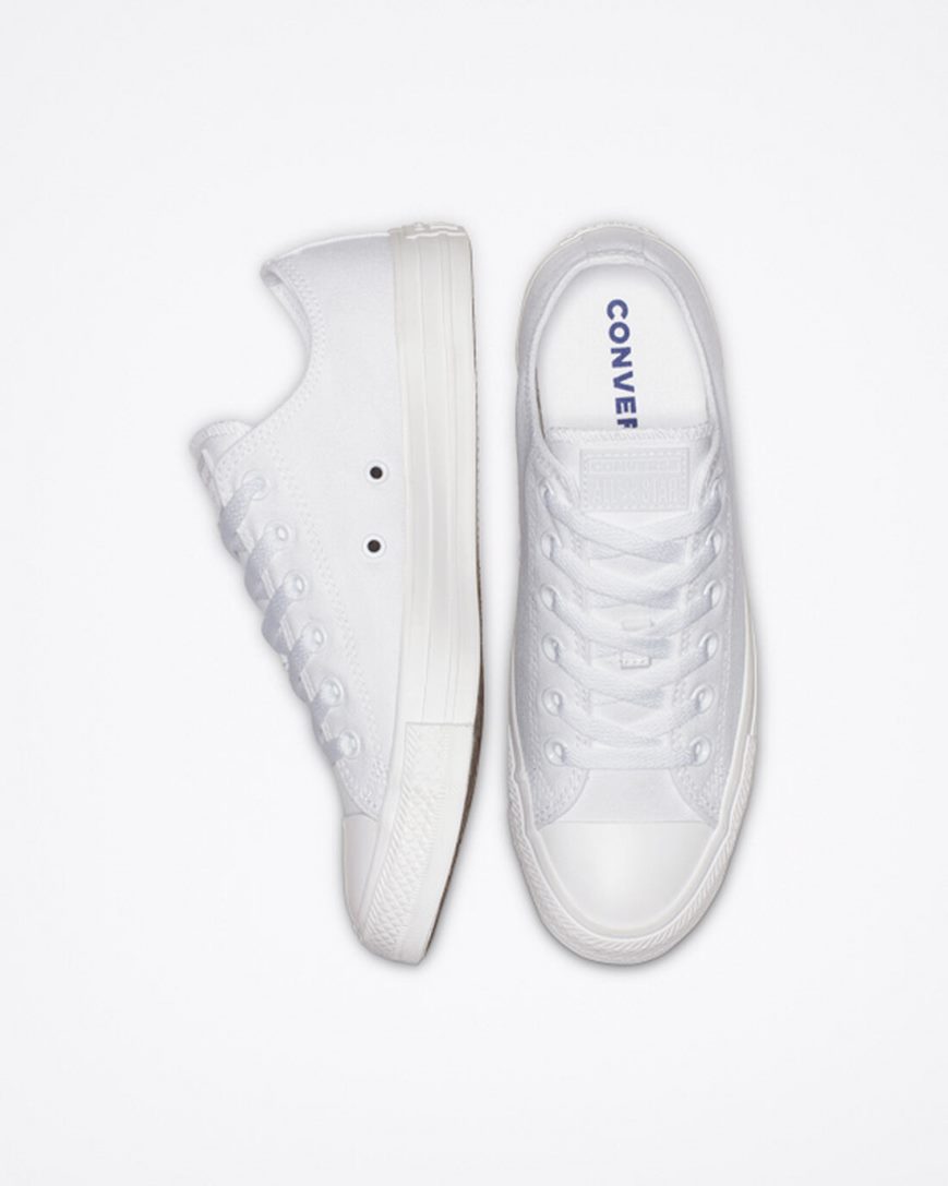 Men's Converse Chuck Taylor All Star Classic Low Top Shoes White | AU 1560CE